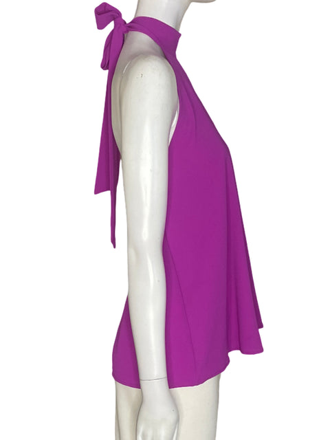 Blusa Tyche Liso Halter Rosado - Talla S