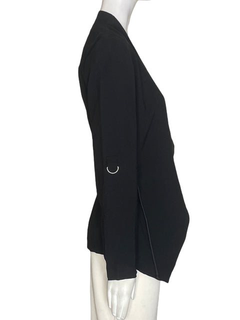 Cardigan Only Manga larga Abierto Negro - Talla 34