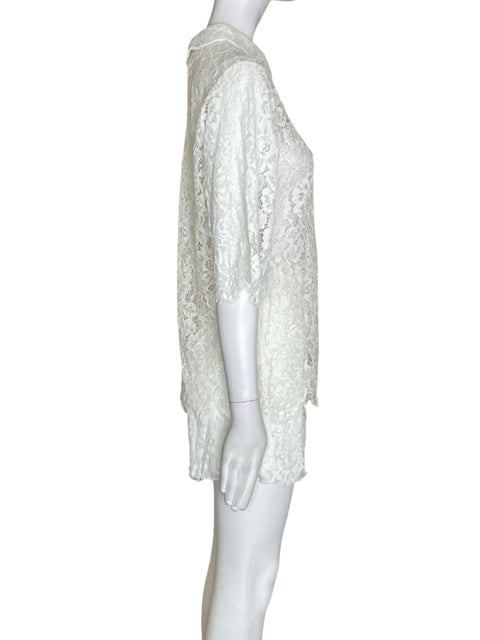 Conjunto Tesoro Tps Short/blusa Tejido Blanco - Talla S