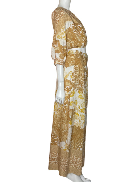 Conjunto Aakaa Estampado Amarillo - Talla S