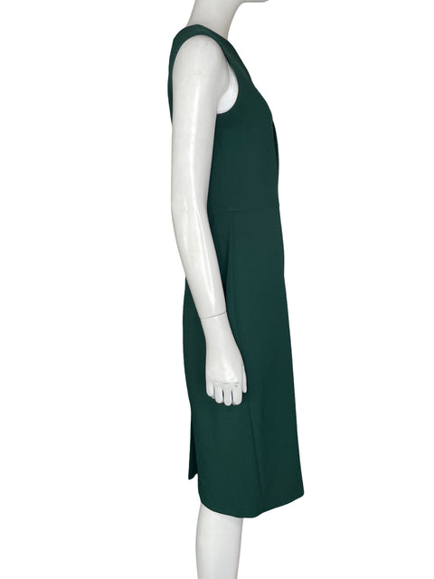 Vestido Calvin Klein Midi Recto Verde - Talla 6