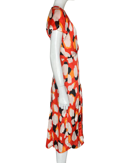 Vestido Sfera Collection Mangas abullonadas Naranja - Talla S