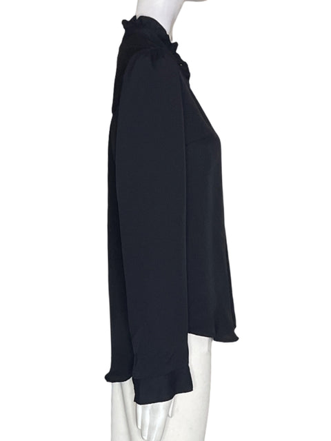 Blusa Express Manga larga Liso Negro - Talla S