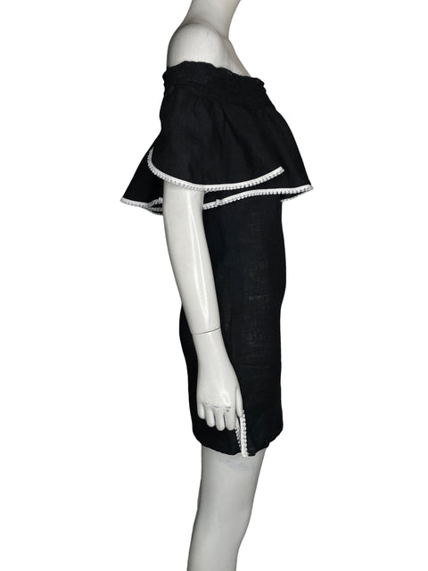 Vestido Waimari Off-the-shoulder Negro - Talla M