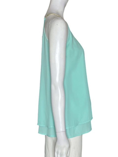 Blusa Freeway Tiras Suelto Verde - Talla S