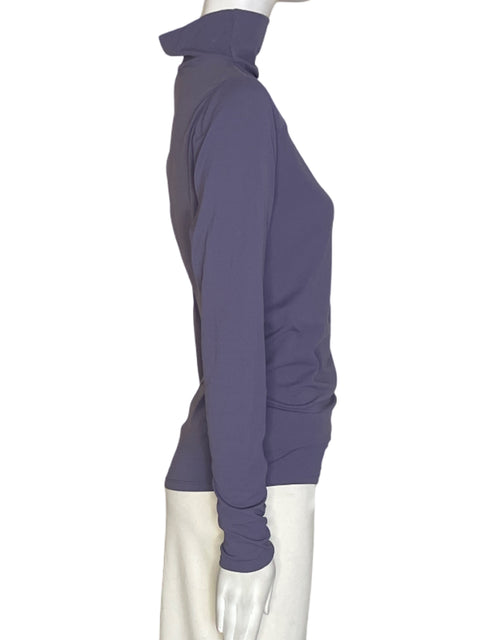Camiseta Lululemon Manga larga Ajustado Morado - Talla S