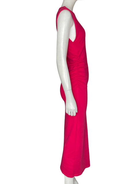 Vestido Zara de Algodón Maxi Sin mangas Rosado - Talla M