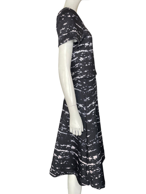 Conjunto Cynthia Rowley Midi Cuello redondo Negro - Talla M
