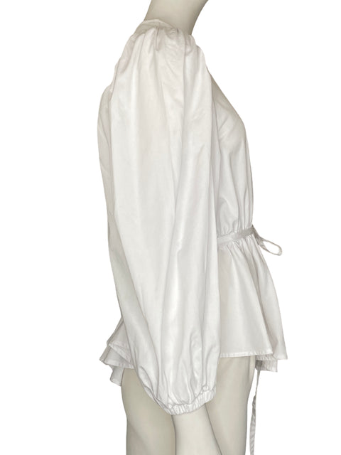 Blusa Padova de Algodón Blanco - Talla S
