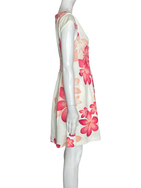 Vestido Calvin Klein Estampado Floral Rosado - Talla M