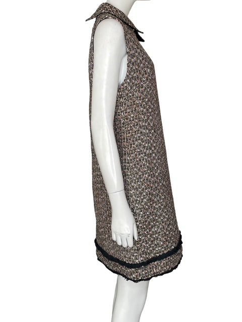 Vestido Karen Millen Wool mix boucle tailored Rosado - Talla 12