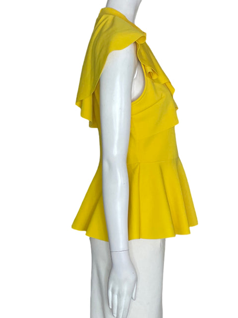 Blusa Tesoro Tps Ruchas Sin mangas Amarillo - Talla S