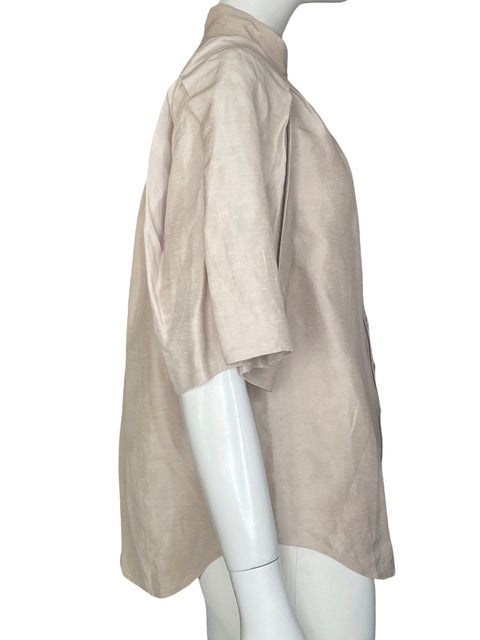 Blusa Country Road de Viscosa Cuello mao Beige - Talla 6