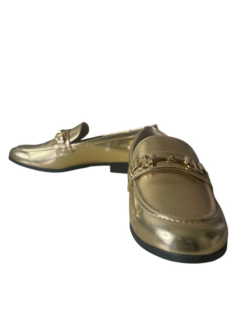 Zapato Bandolino Mocacine Cerrado Dorado - Talla 8.5