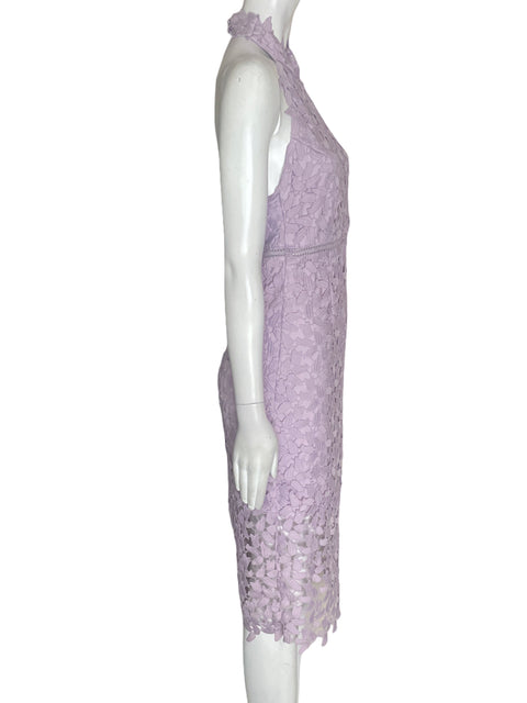 Vestido Bardot Tejido Tiras Morado - Talla 12
