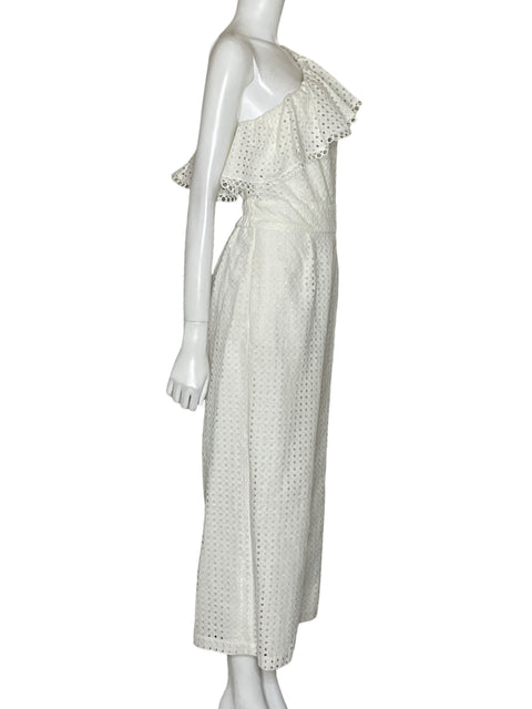 Mono Laundry By Shelli Segal de Algodón Blanco - Talla 8