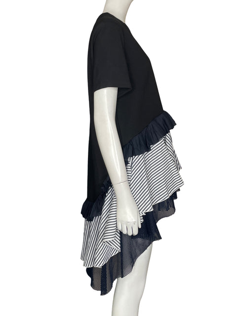 Vestido Why Dress Asimétrico High-low Negro - Talla M