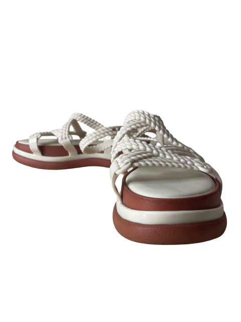 Zapato Melissa Tiras Plataforma Blanco - Talla 38