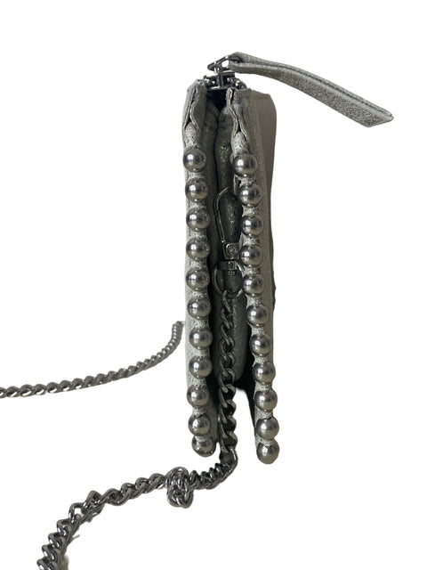 Cartera Tesoro Tps Sobre Cruzado Plateado - Talla U