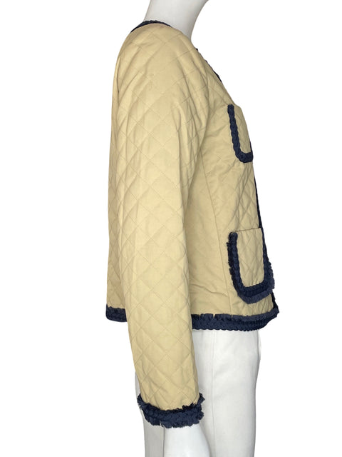 Chaqueta J. Crew de Algodón Manga larga Beige - Talla 4