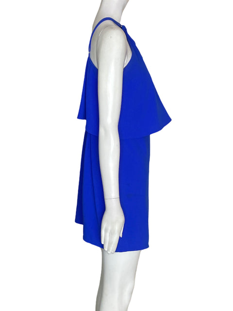 Vestido Sugar+lips Tiras Mini Azul - Talla S