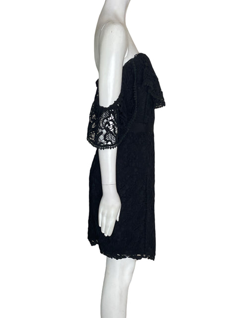 Vestido Adelyn Rae Suelto Mini Negro - Talla M