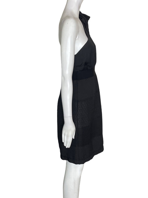 Vestido Studio M Oneshoulder Liso Negro - Talla L