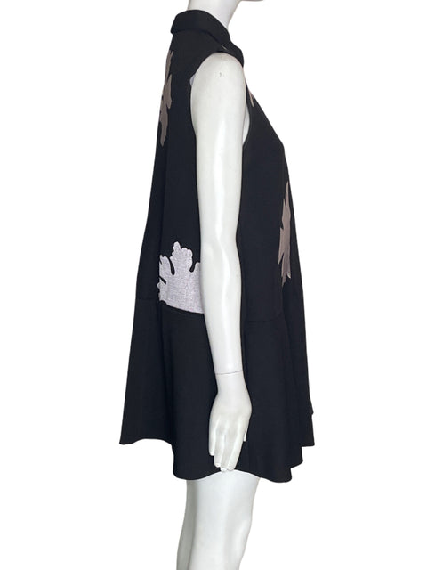 Vestido Style Mafia Estampado Floral Negro - Talla L
