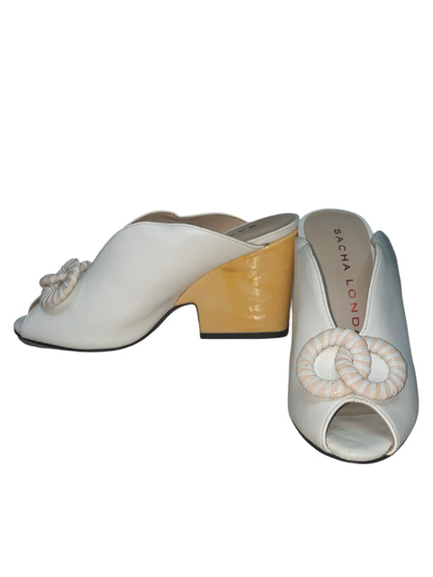 Sandalia Sacha London Blanco - Talla 7