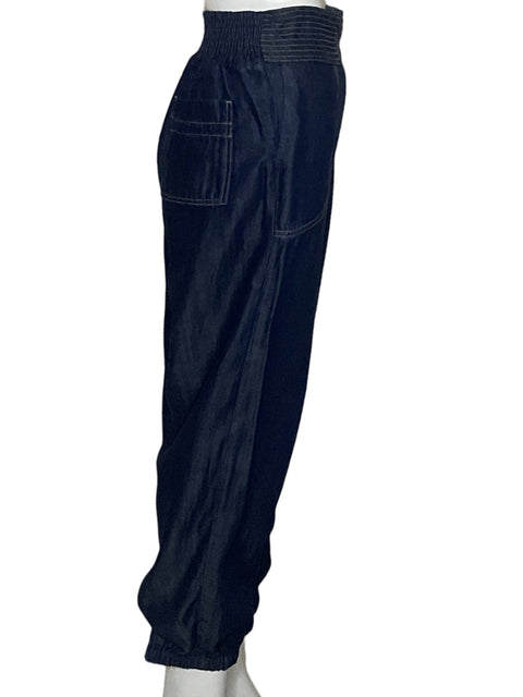 Pantalón Pink Filosofy de Algodón Azul - Talla XS