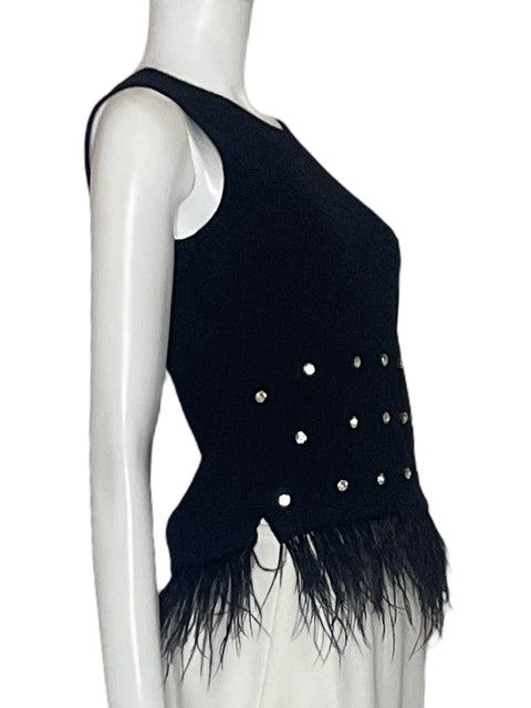 Top Ann Taylor Negro - Talla XXS