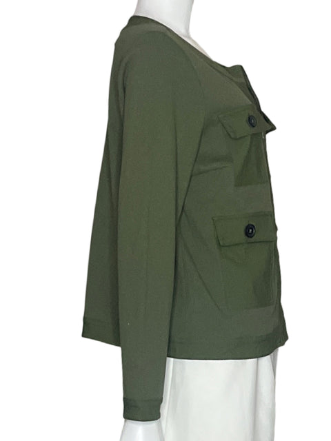 Chaqueta Banana Republic de Algodón Verde - Talla L