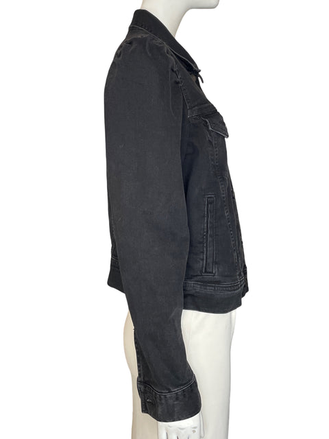 Chaqueta Gap de Algodón Denim Negro - Talla M