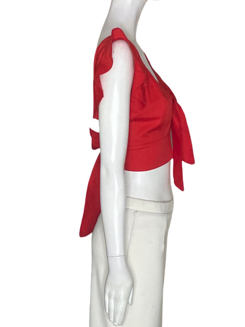 Blusa Tesoro Tps Ruchas Cuello v Naranja - Talla S