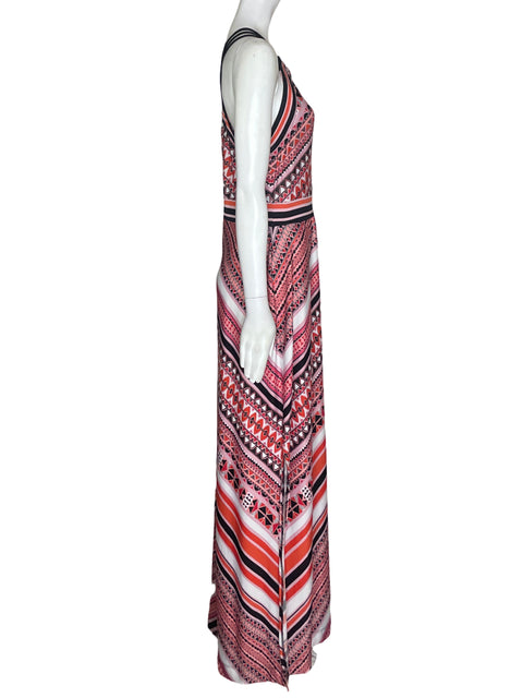 Vestido Trulli Rayas Tiras Rosado - Talla S