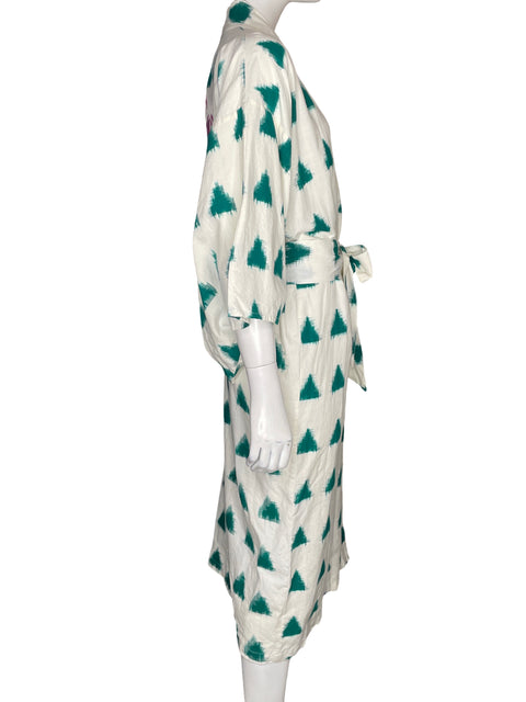 Kimono de Algodón Estampado - Talla S