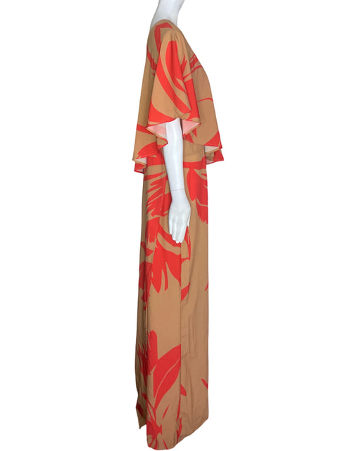 Mono Amodomio Suelto Estampado Naranja - Talla XL
