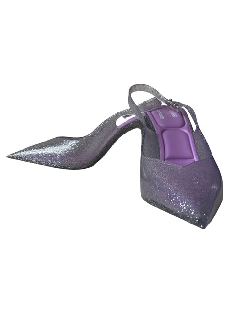 Zapato Melissa Punta cerrada Tacón cuadrado Morado - Talla 36