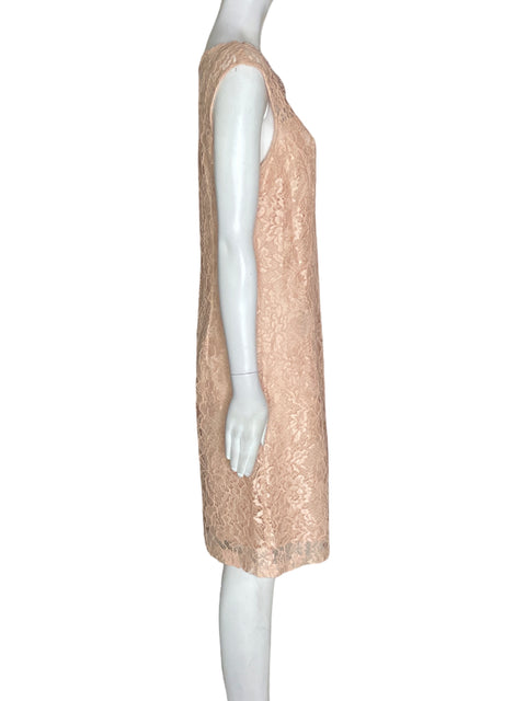 Vestido Studio One Tejido Sin mangas Rosado - Talla 10