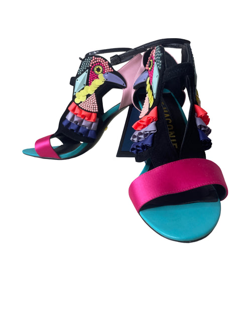 Zapato Kat Maconie Lentejuelas Ave Rosado - Talla 10