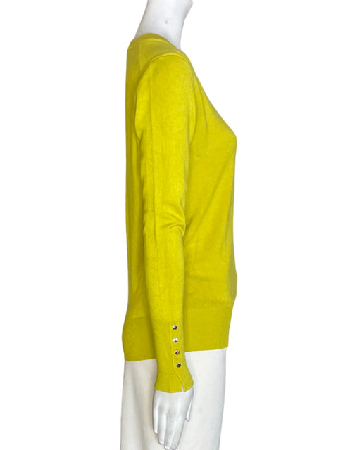 Abrigo Zara de Algodón Cuello redondo Manga larga Verde - Talla M