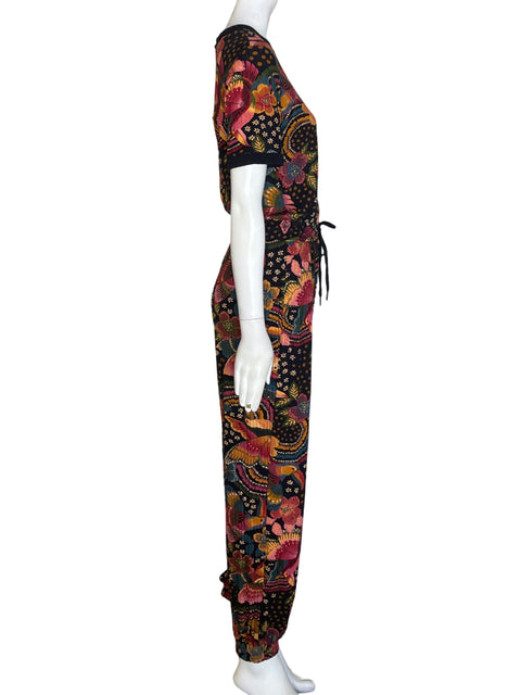 Mono Farm de Viscosa Estampado Manga corta Naranja - Talla M