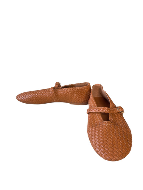 Sandalia Cushionaire Bistro woven mary jane Marrón - Talla 6.5