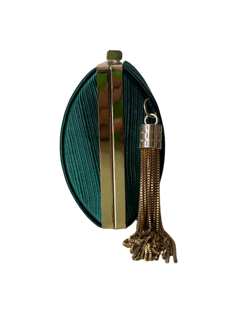 Cartera Tesoro Tps Sobre Texturizado Verde - Talla U