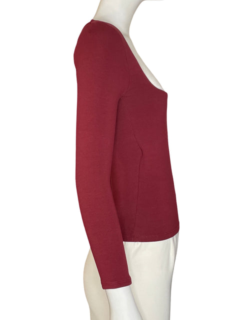 Blusa Zara Manga larga Rojo - Talla S