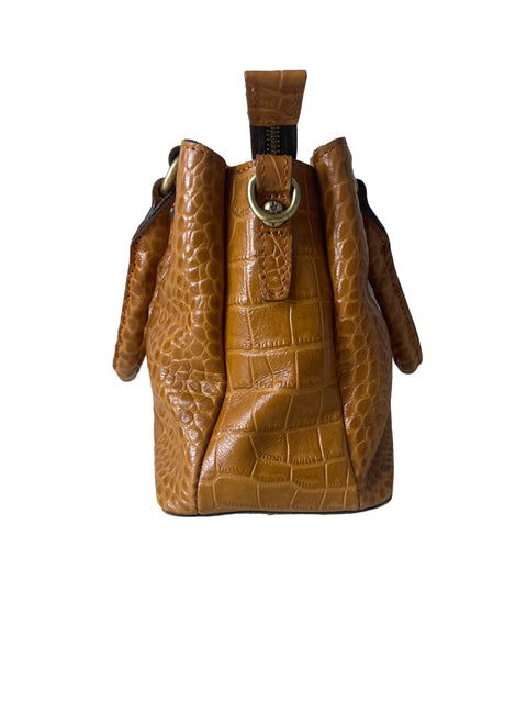 Cartera Patricia Nash Texturizado Doble asa Marrón - Talla U
