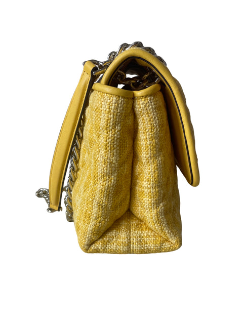Cartera Kate Spade Texturizado Cadena Amarillo - Talla U