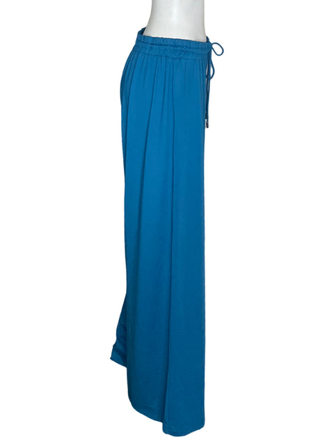 Pantalón Zac & Rachel Palazo Elastico Azul - Talla L
