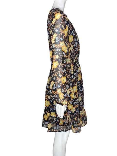 Vestido Old Navy Estampado Manga larga Amarillo - Talla M