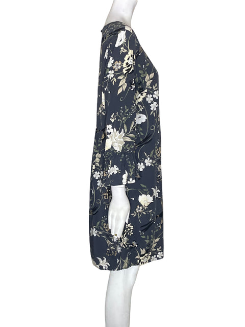 Vestido Old Navy Estampado Floral Gris - Talla M